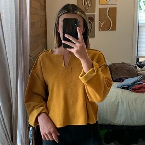 🌟 URBAN YELLOW SWEATER